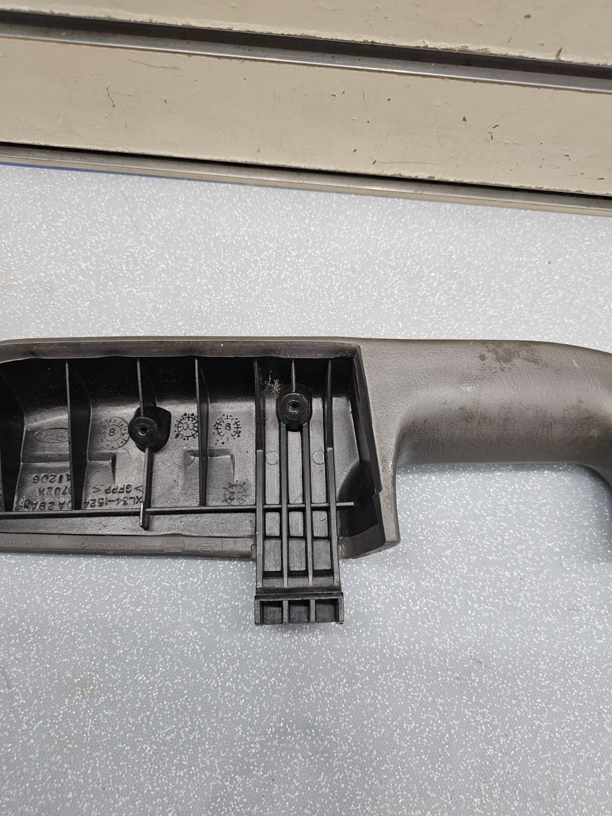 🔥97-03 Ford F-150 Door Panel Armrest Pull Handle LH Driver Dark GRAY Manual H12