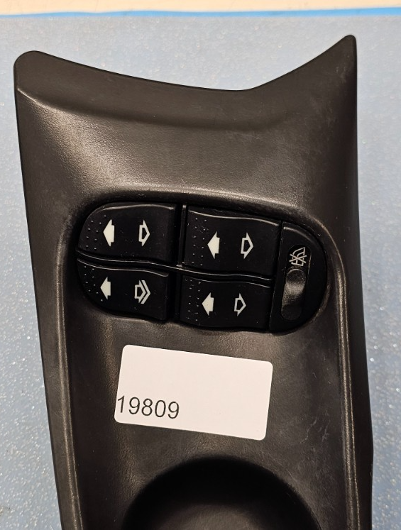 🔥00-07 Ford Focus Left Driver Master Door Window Switch Lock Assembly Black OEM