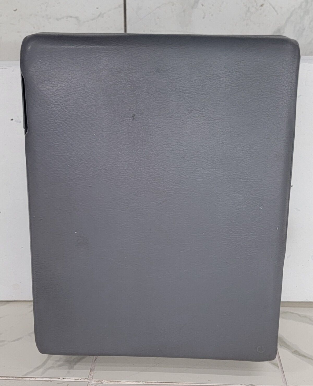 🔥04-08 FORD F150 Front Center Console JUMP SEAT Arm Rest Cloth Light Gray JS1