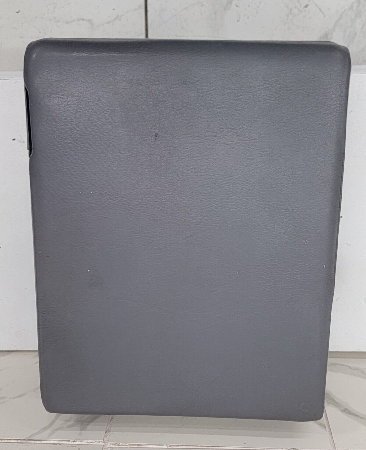 🔥04-08 FORD F150 Front Center Console JUMP SEAT Arm Rest Cloth Light Gray JS1