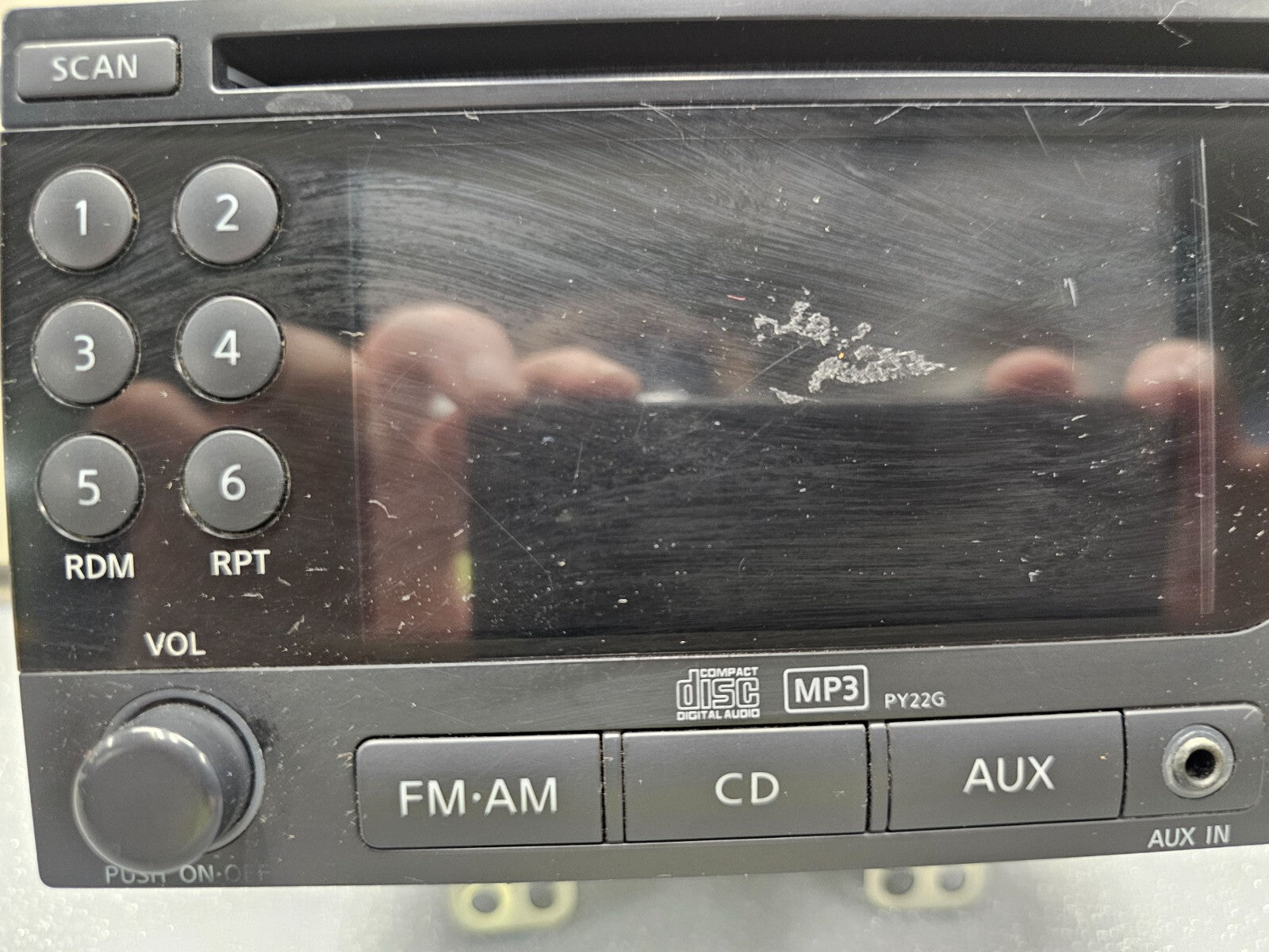 🔥10-13 Nissan Rogue Dash AM FM CD AUX Player Navigation Radio Receiver MP3