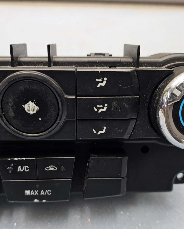 🔥10-12 Fusion Milan Dash AC A/C HVAC Heater Temperature Climate Control Black