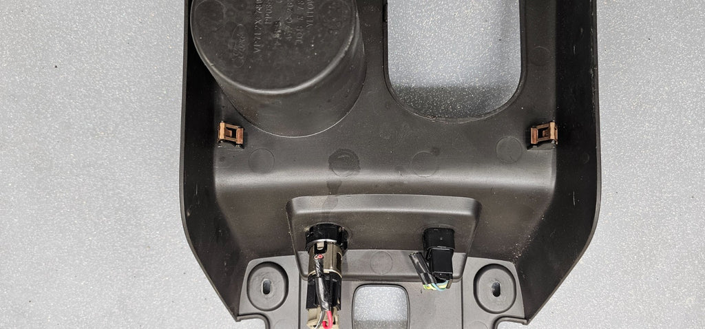 🔥06-10 FORD EXPLORER CENTER CONSOLE SHIFTER SHIFT BEZEL FLOOR CUP HOLDER BLACK