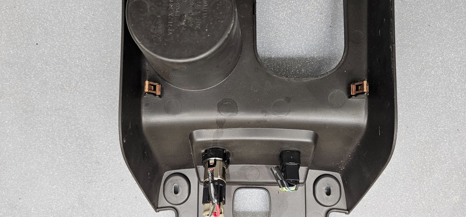 🔥06-10 FORD EXPLORER CENTER CONSOLE SHIFTER SHIFT BEZEL FLOOR CUP HOLDER BLACK