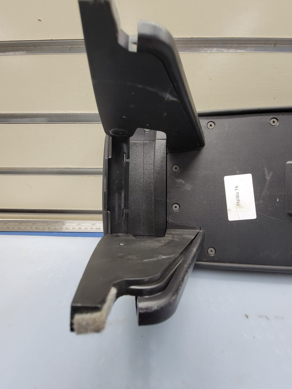 🔥2014-2016 Chevy Malibu Center Console Arm Rest Lid Top Pad Cover Leather Black