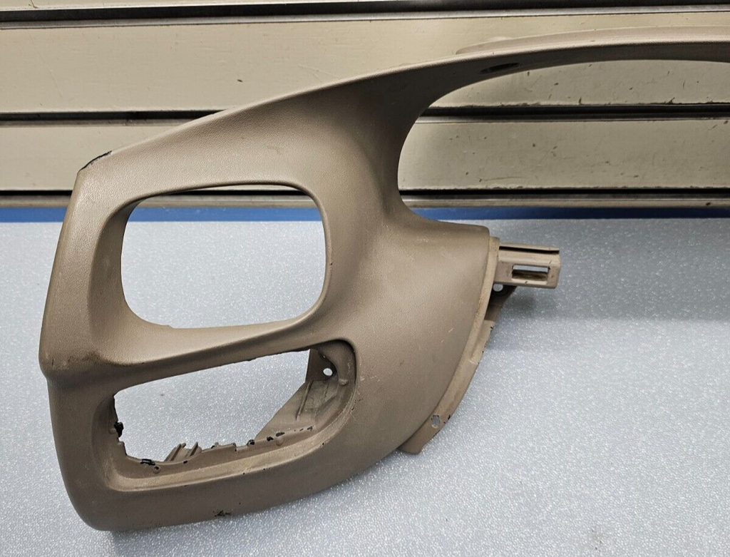 🔥97-03 Ford F150 Dash Speedometer Instrument CLUSTER Bezel Trim Panel TAN C13