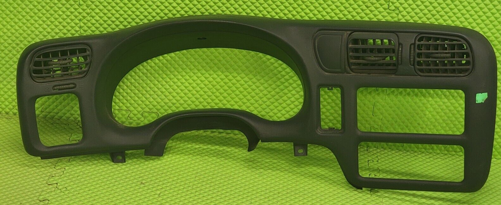 🔥1998-2004 BLAZER S10 JIMMY SONOMA Cluster Dash Radio Bezel BLACK C8