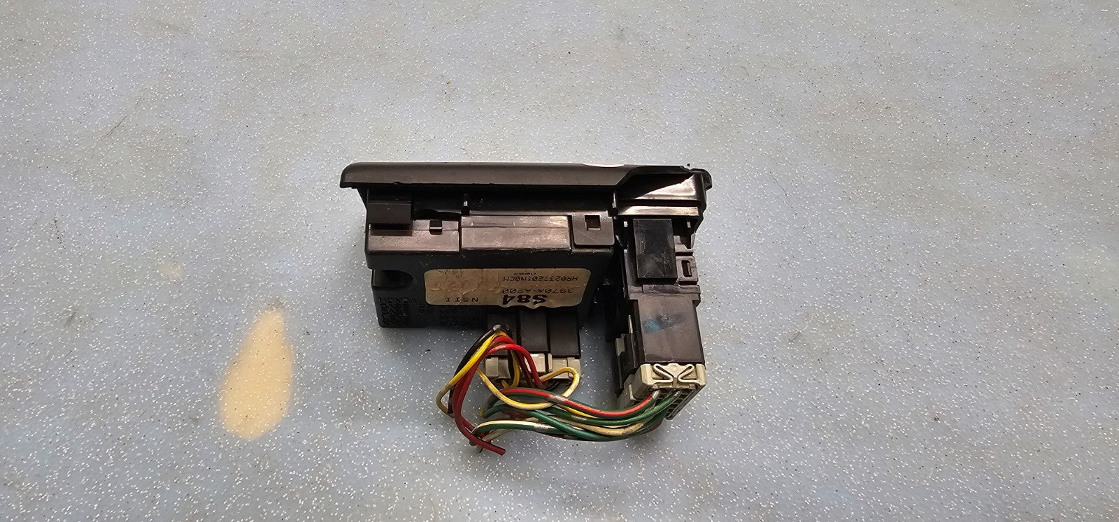 🔥98-02 Honda Accord Center Dash Clock Hazard Switch Board Digital Button Black