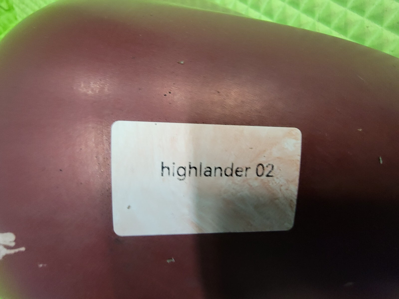 🔥2001-2007 TOYOTA HIGHLANDER REAR SPOILER TAILGATE LIFTGATE BRAKE AVOIDANCE RED