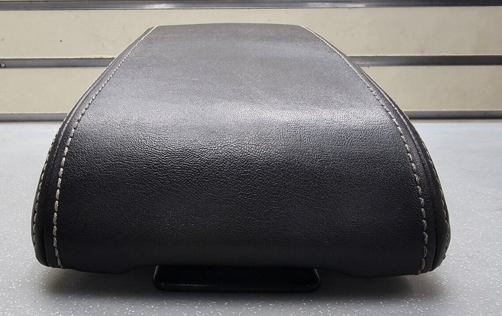 10-12 Fusion Milan Front Center Console Lid Armrest Cover Top Pad Assembly Black