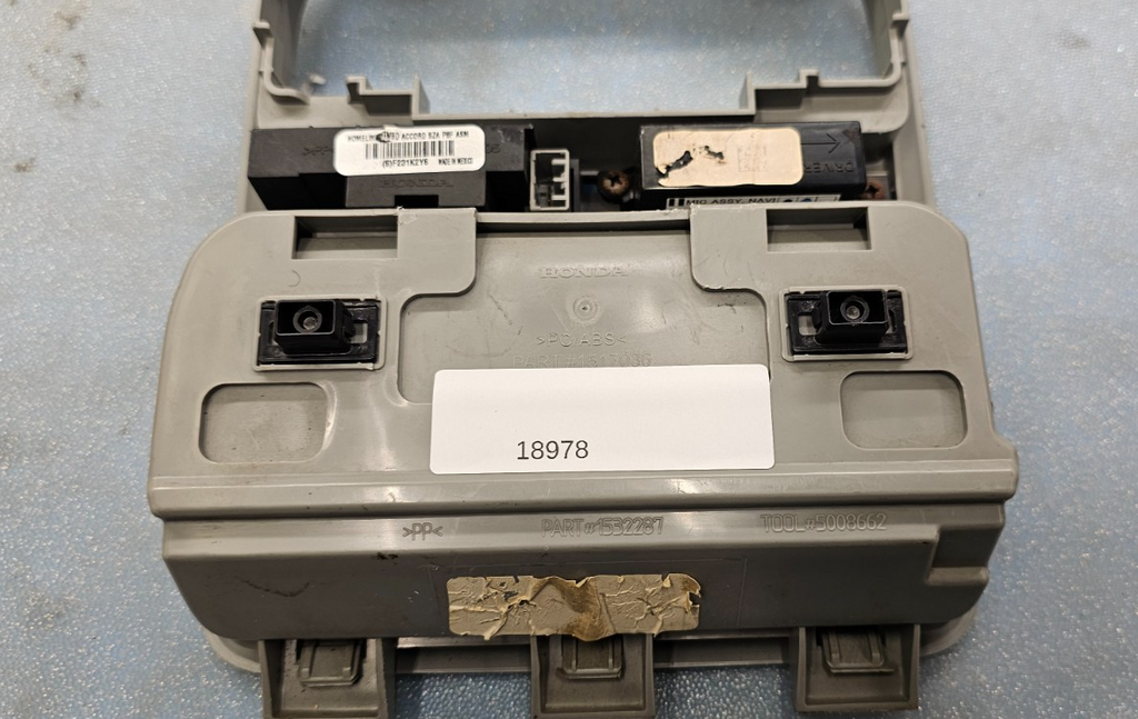 🔥2011-2017 Honda Odyssey Over Head Overhead Console Tan OEM