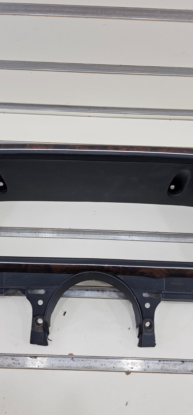 87-91 Ford F150 F250 BRONCO Dash Instrument CLUSTER Bezel Speedometer Woodgrain