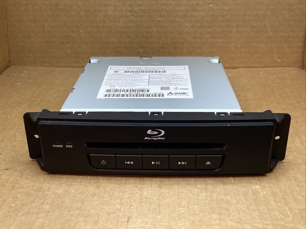13-18 Dodge Grand Caravan Town Country Front Center Lower Blu Ray CD DVD Player