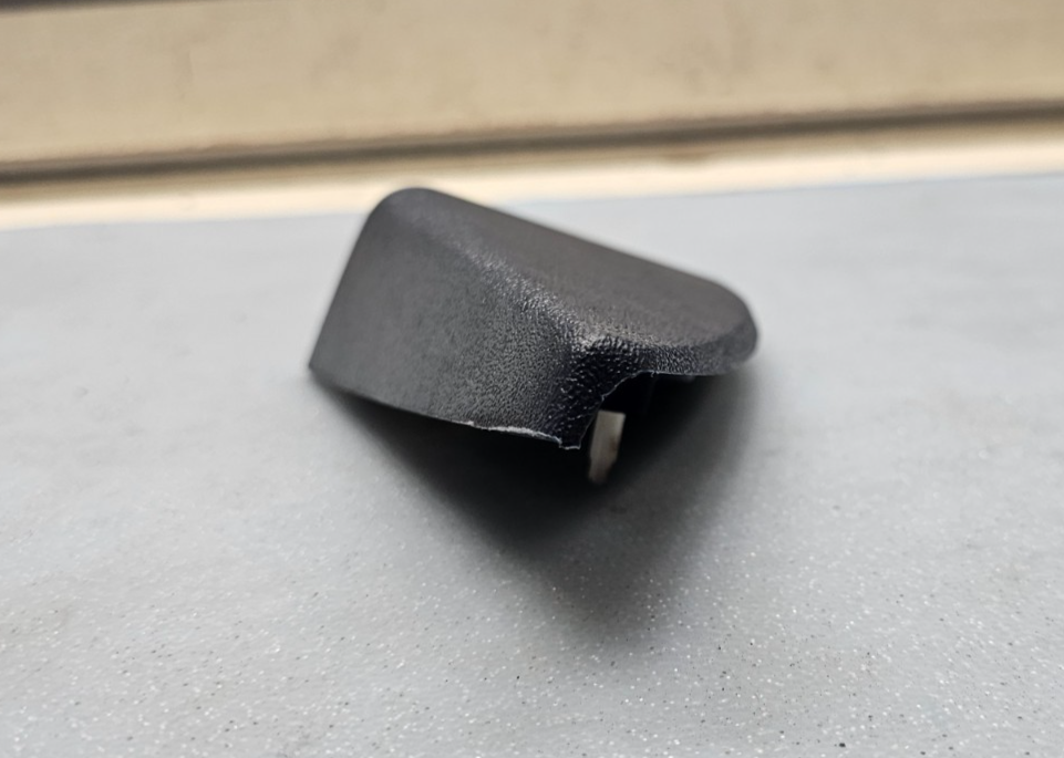🔥95-98 Chevrolet Tahoe Suburban Door Panel Mirror Cover Trim LEFT DRIVER black
