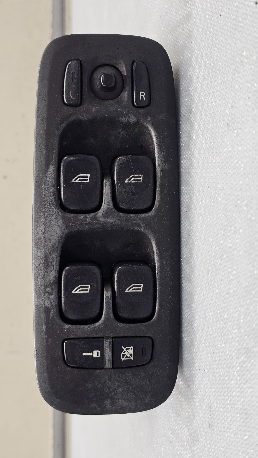 🔥99-14 VOLVO S60 S80 V70 XC90 Front Left Driver Door Master Window Switch Black