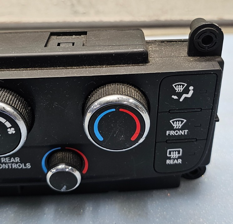 🔥11-20 Grand Caravan Dash A/C AC HVAC Heater Temperature Climate Control Black