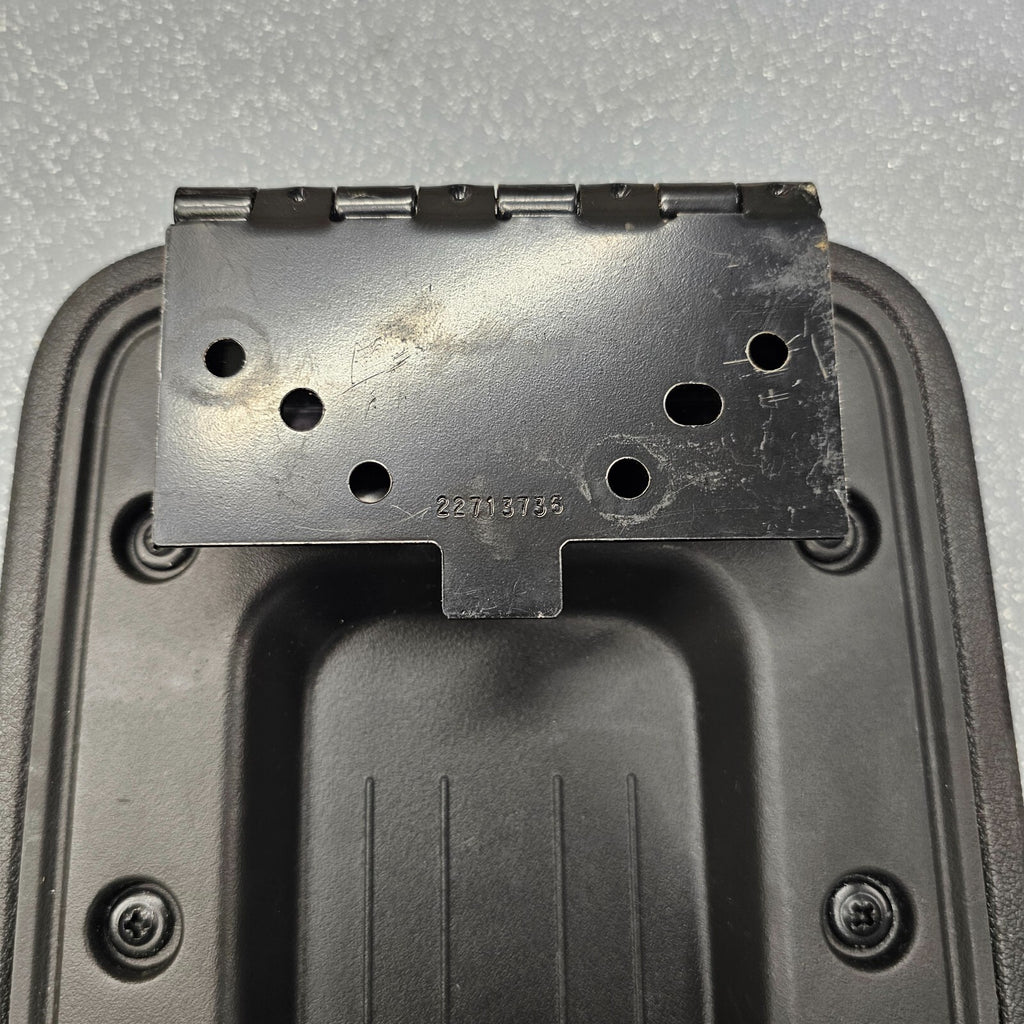 🔥05-10 Pontiac G6 Front Center Console Lid Arm Rest Top Pad Leather Black OEM