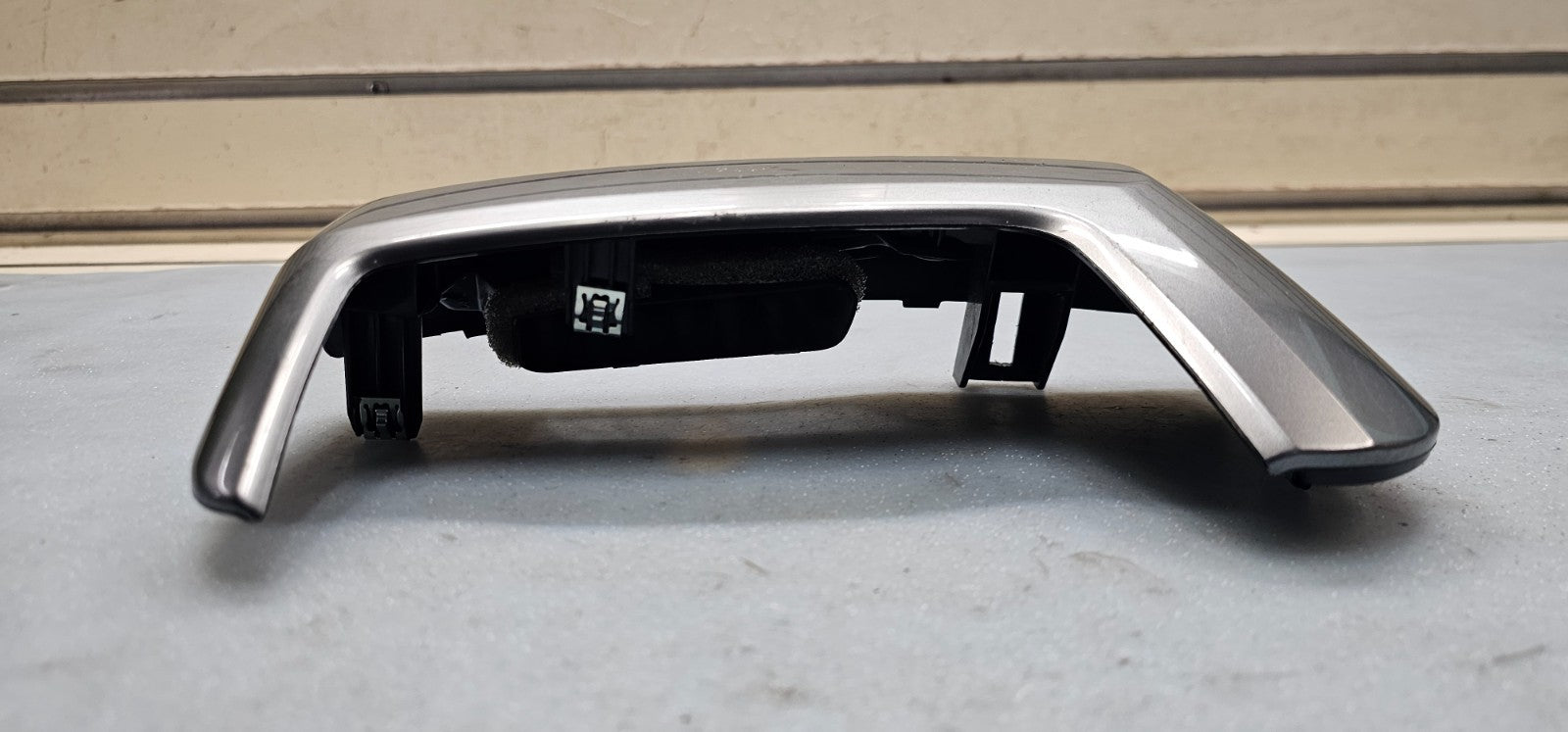 🔥14-18 Sierra Silverado Dash Right Passenger Outer Bezel Trim Panel Silver