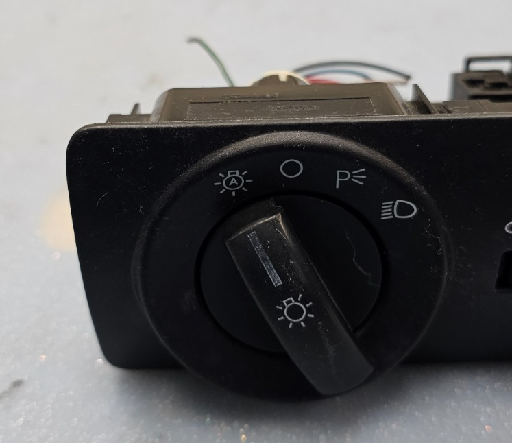 🔥04-07 Freestar Monterey Override Headlight Headlamp Switch Dimmer AUTO Black