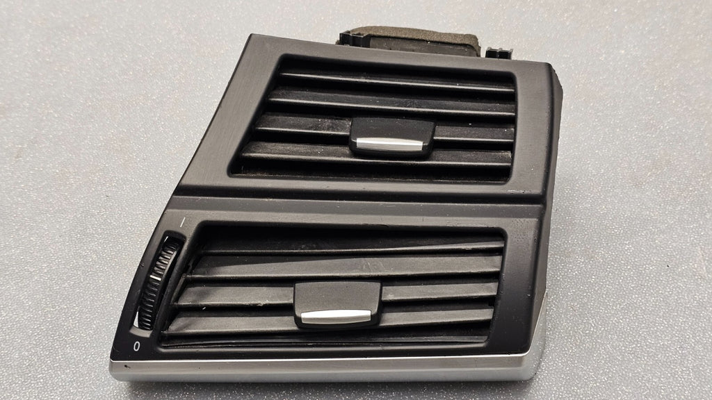 🔥07-13 BMW E70 X5 DASH RIGHT PASSENGER AC A/C AIR VENT HEATER PANEL BLACK
