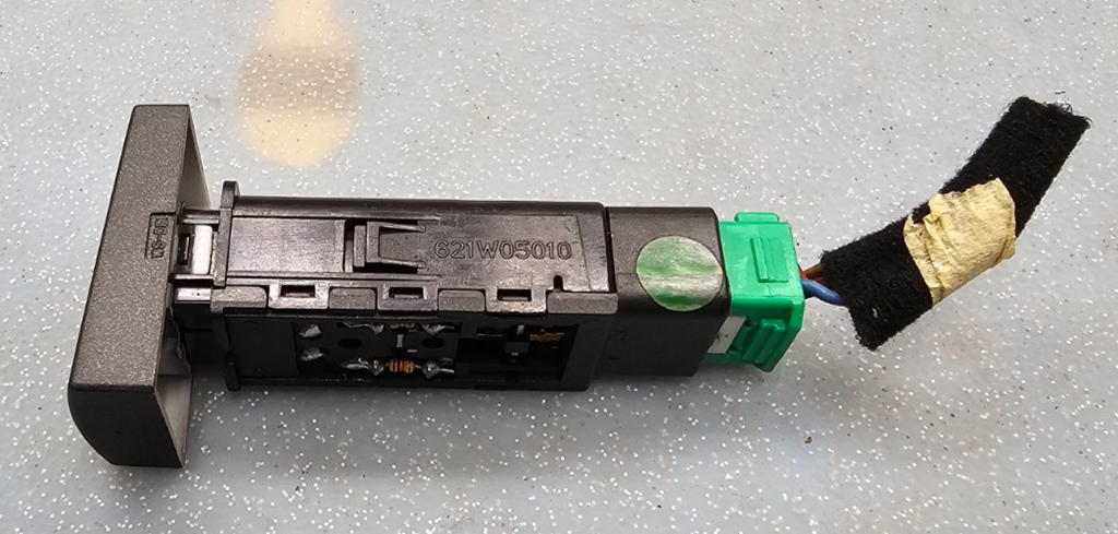 🔥04-12 Spectra Santa Fe Front Windshield Defrost Control Switch Assembly Black