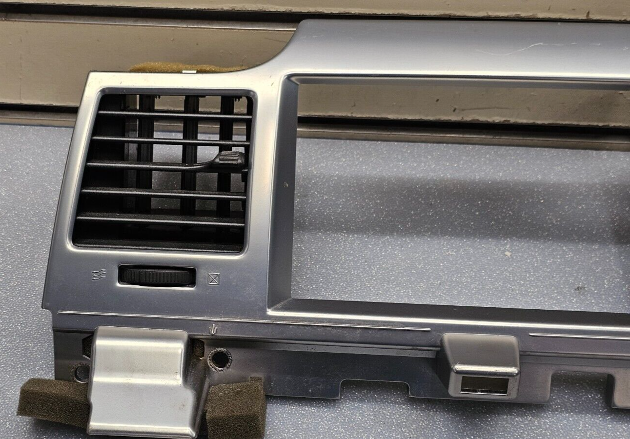 🔥09-12 LINCOLN MKS Dash Radio Stereo Display Trim Bezel Instrument Panel Silver