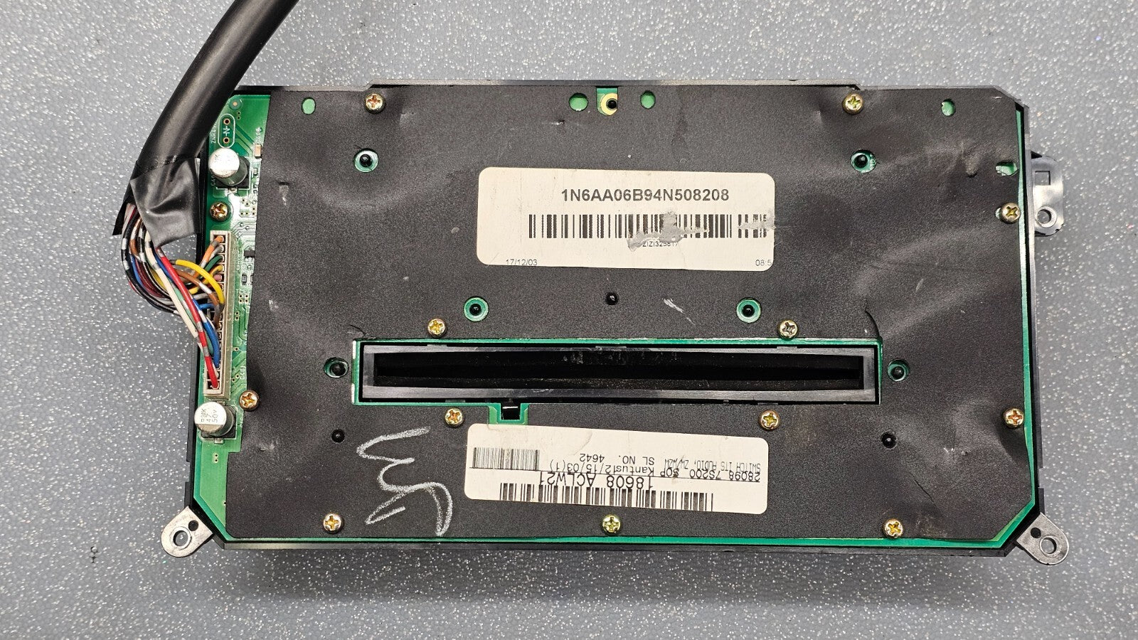 🔥04-07 NISSAN TITAN ARMADA FRONT DASH RADIO DASH PANEL TRIM CLIMATE CONTROL