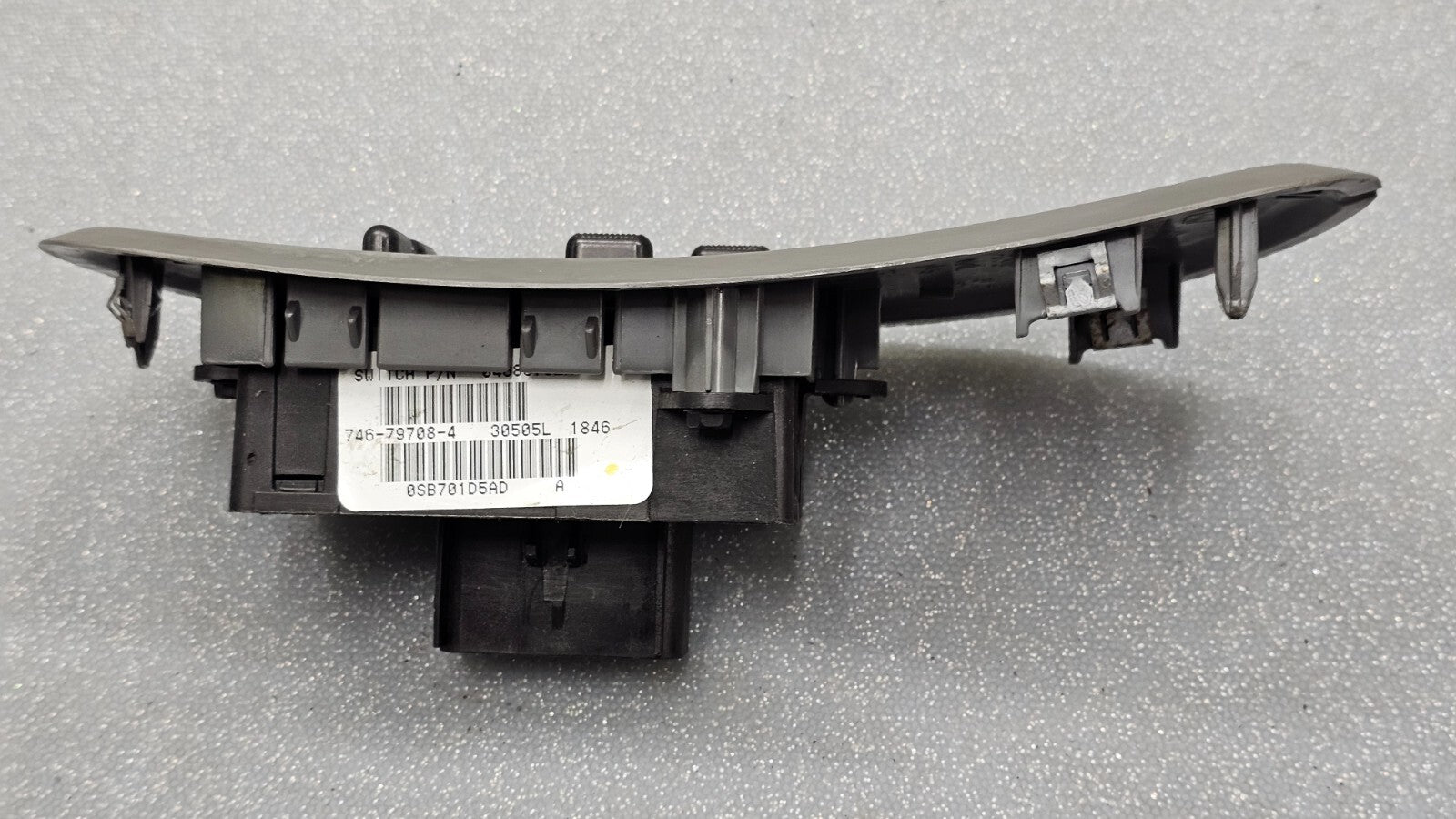 🔥04-07 CARAVAN TOWN COUNTRY DRIVER MASTER DOOR LOCK WINDOW CONTROL SWITCH GRAY