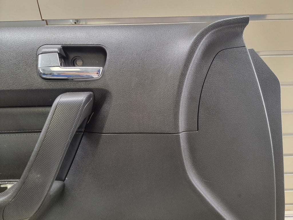 06-10 HUMMER H3 driver LEFT FRONT DOOR TRIM PANEL black OEM