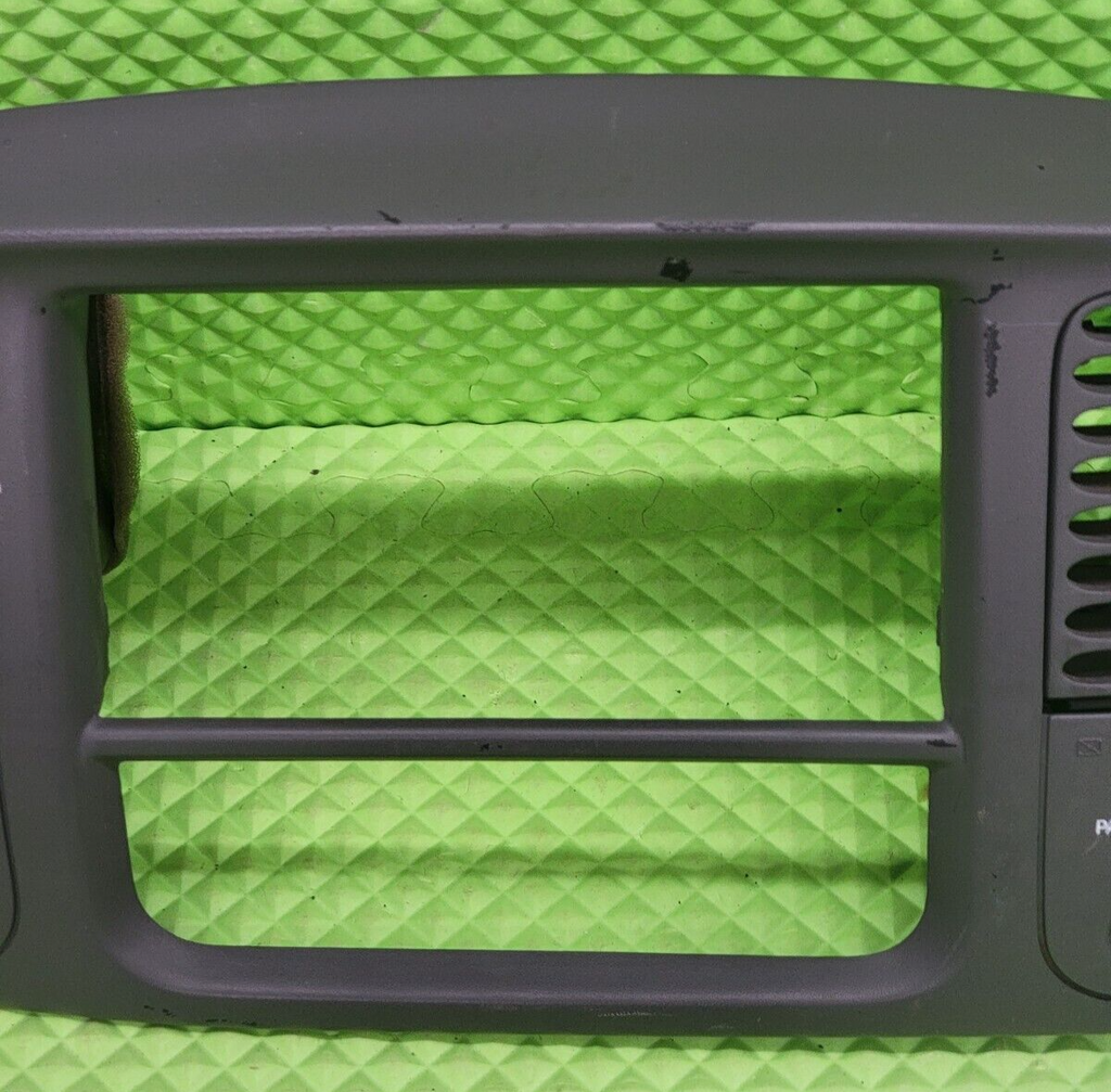 🔥97-03 Ford F150 Center Dash Radio Climate BEZEL Trim Panel🔴AIRBG Line Gray B1
