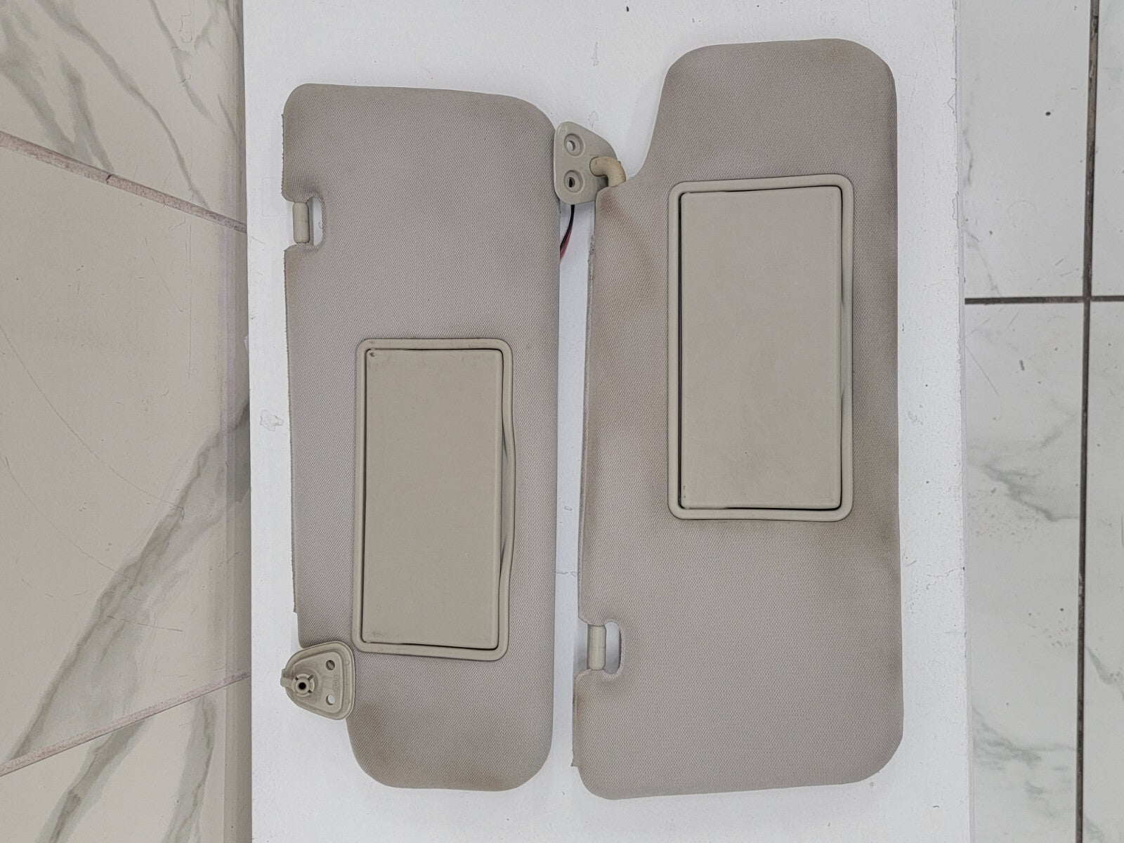 🔥03-07 NISSAN MURANO SUN VISOR SHADE SUNVISOR  Left & Right Set: 2   GRAY