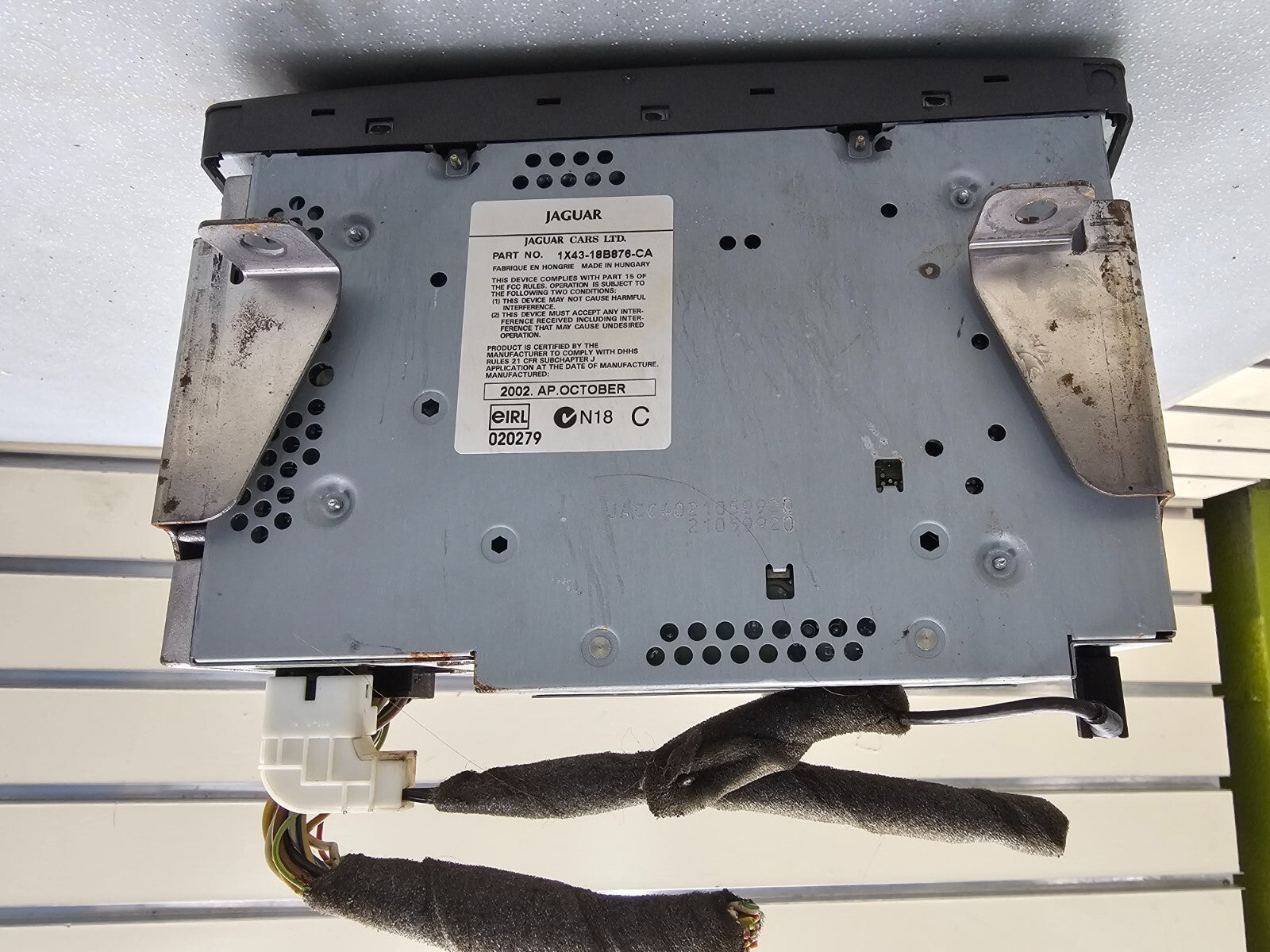 🔥02-08 Jaguar X-Type Digital Heater AC Temperature Climate Control Switch OEM
