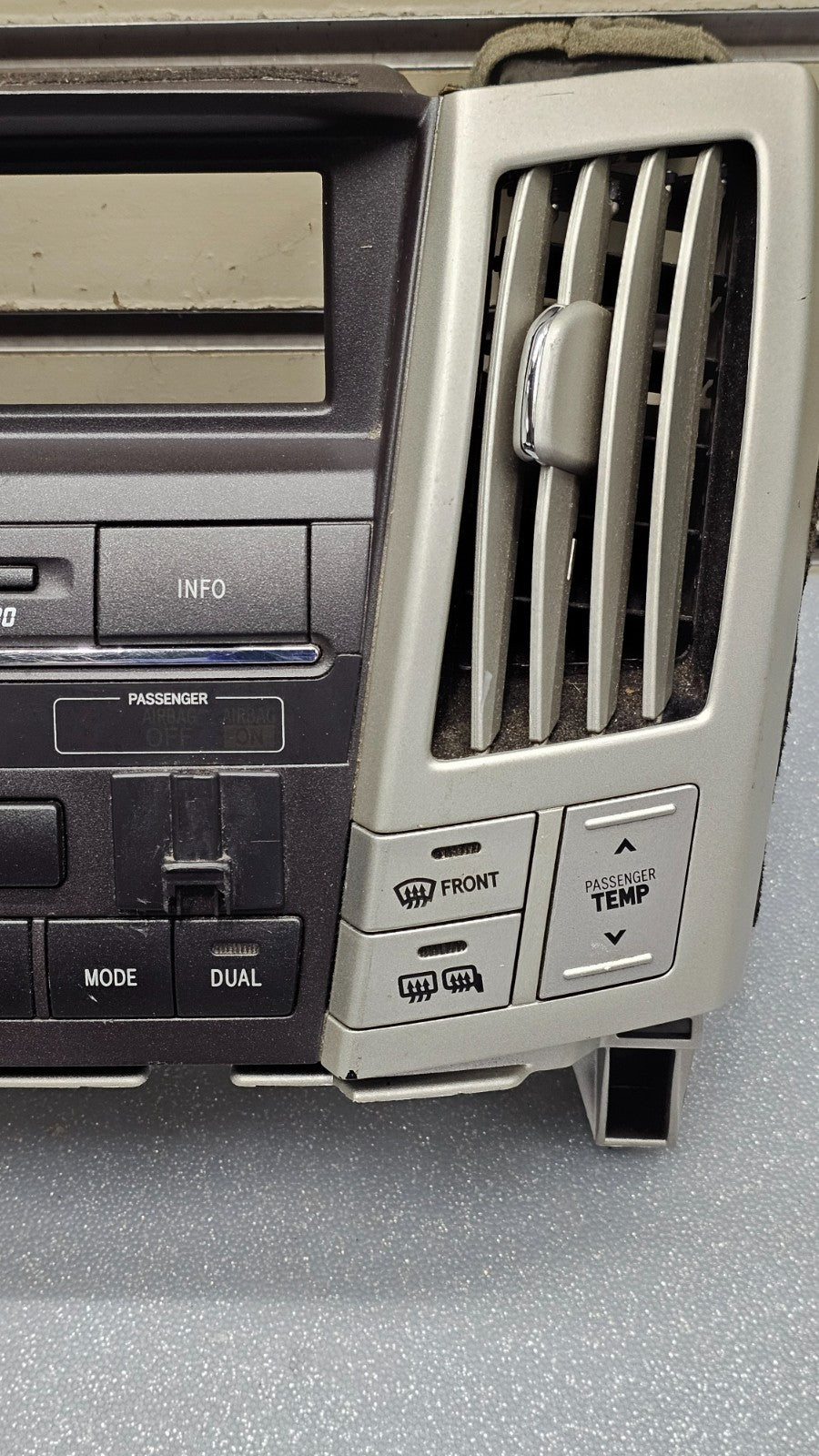🔥04-09 LEXUS RX350 RX330 Dash Climate Temperature Heater Control Radio Panel