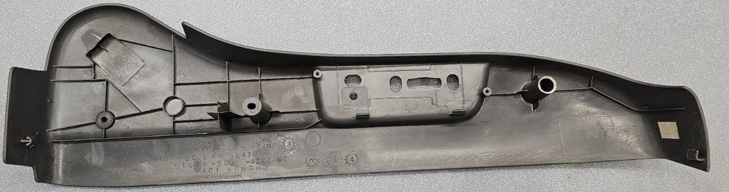 🔥2003-2008 HONDA PILOT GRAY DRIVER RECLINE POWER SEAT COVER TRIM PANEL OEM