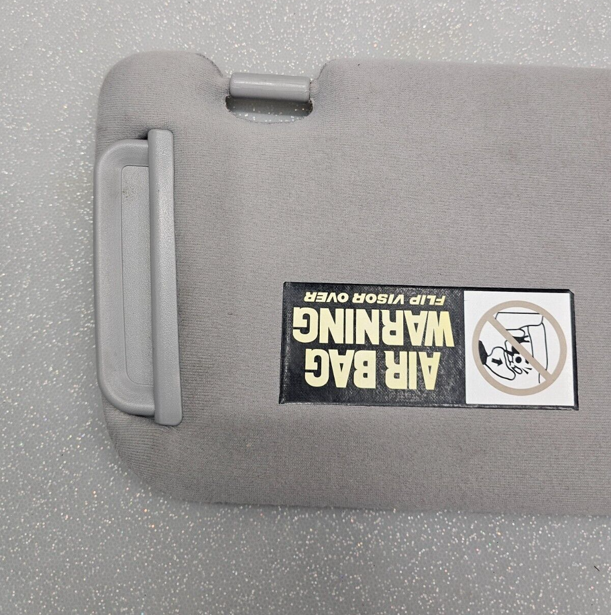 🔥2006-2010 Hyundai Sonata Sun Visor Driver Left Side Cloth Gray