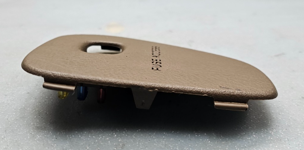 🔥98-01 Dodge RAM Fuse Box Access Door Cover Lid Cap TAN OEM