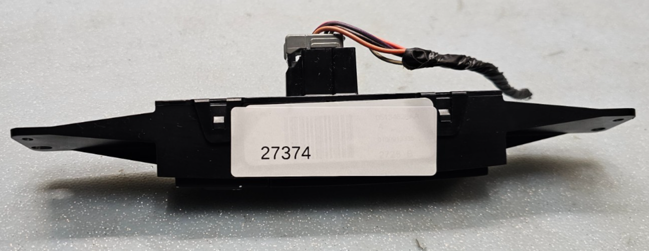 🔥01-07 CARAVAN Grand Caravan Town & Country  warning HAZARD LIGHT SWITCH BLACK