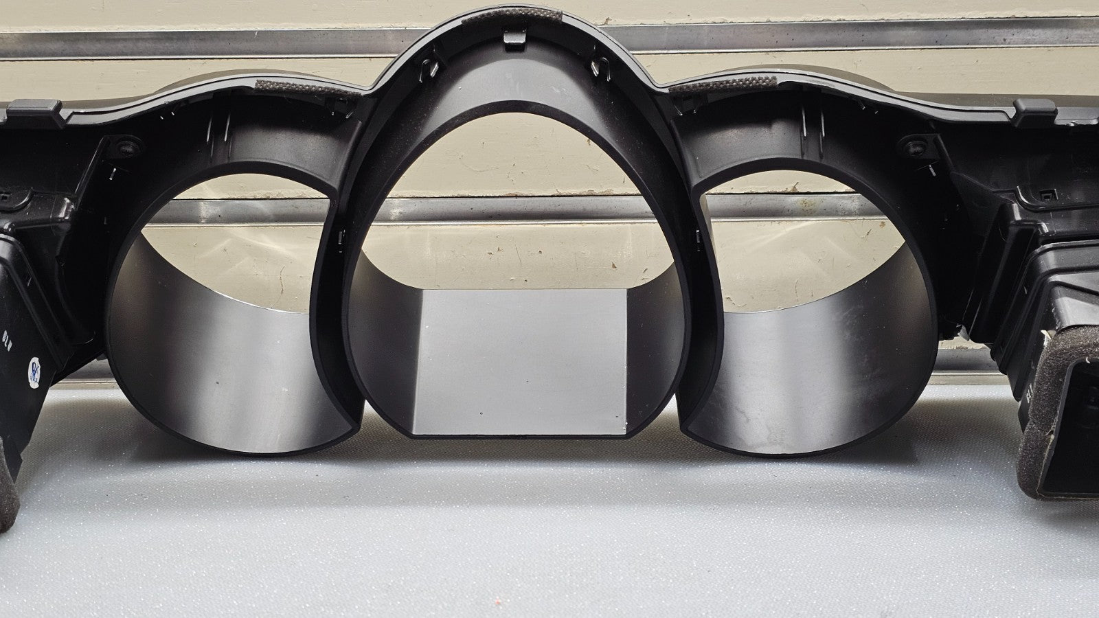 🔥11-13 Optima Dash Speedometer Tachometer Instrument Cluster Bezel Silver/Black