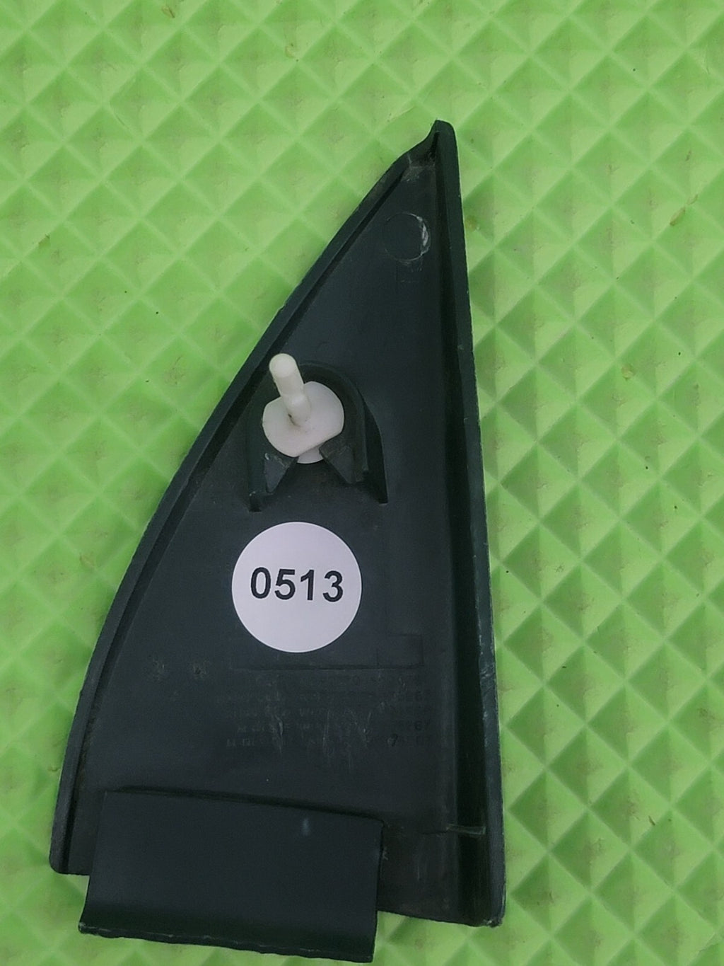 🔥1995-1998 Chevrolet Tahoe Suburban Door Panel Mirror Cover Trim LEFT DARK GRAY
