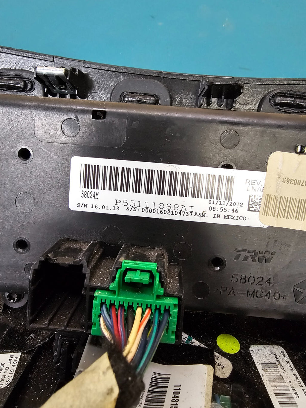🔥11-14 CHRYSLER 200 DODGE AVENGER DASH A/C HEAT TEMPERATURE CLIMATE CONTROL OEM