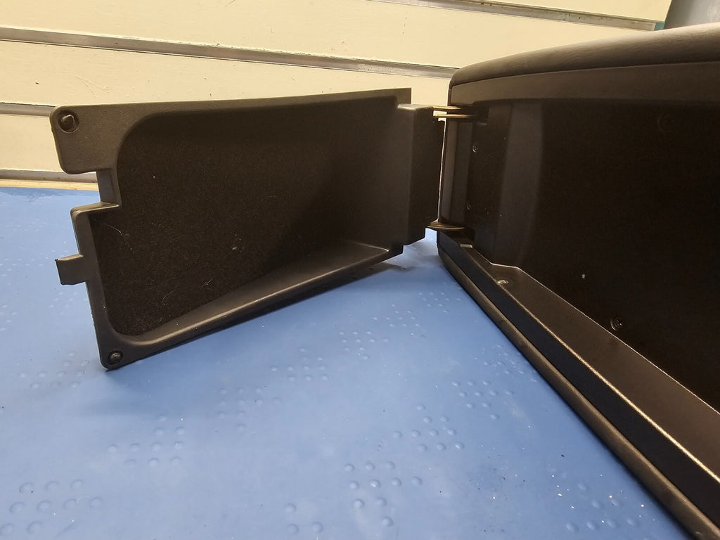 🔥09-14 Nissan Maxima 13-18 Altima Center Console Lid Box Arm Rest Black Leather