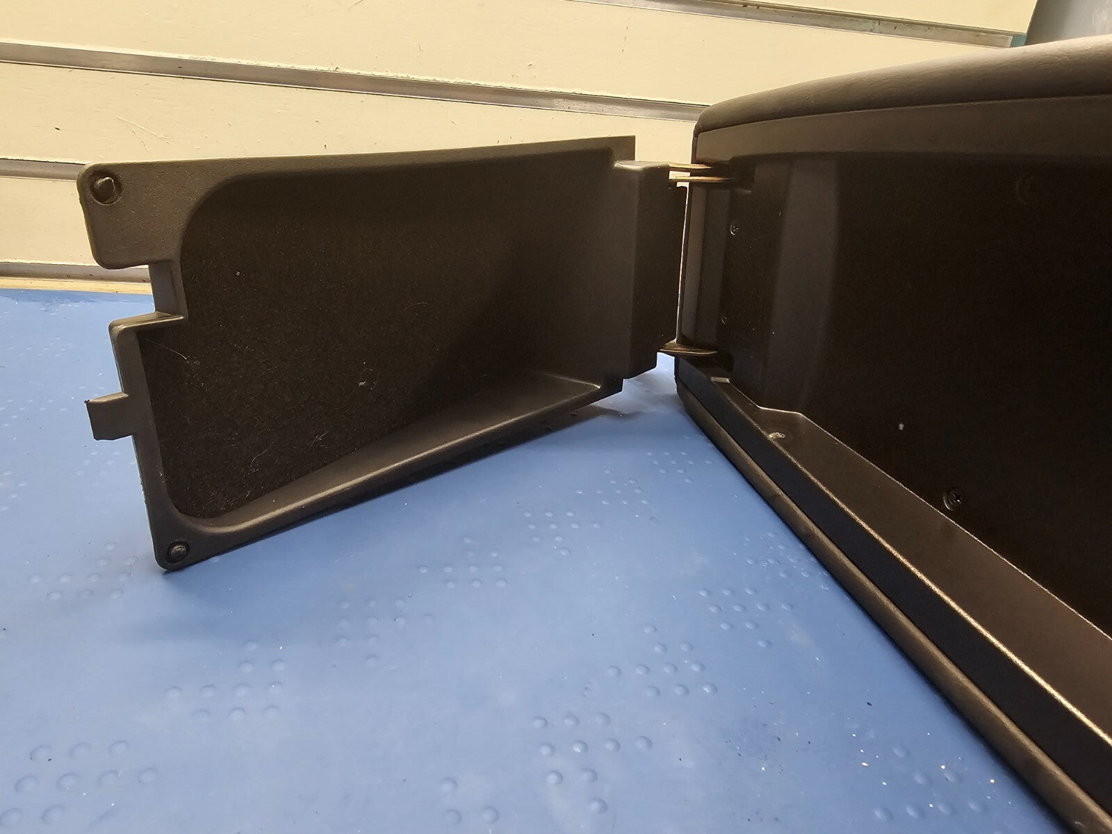 🔥09-14 Nissan Maxima 13-18 Altima Center Console Lid Box Arm Rest Black Leather