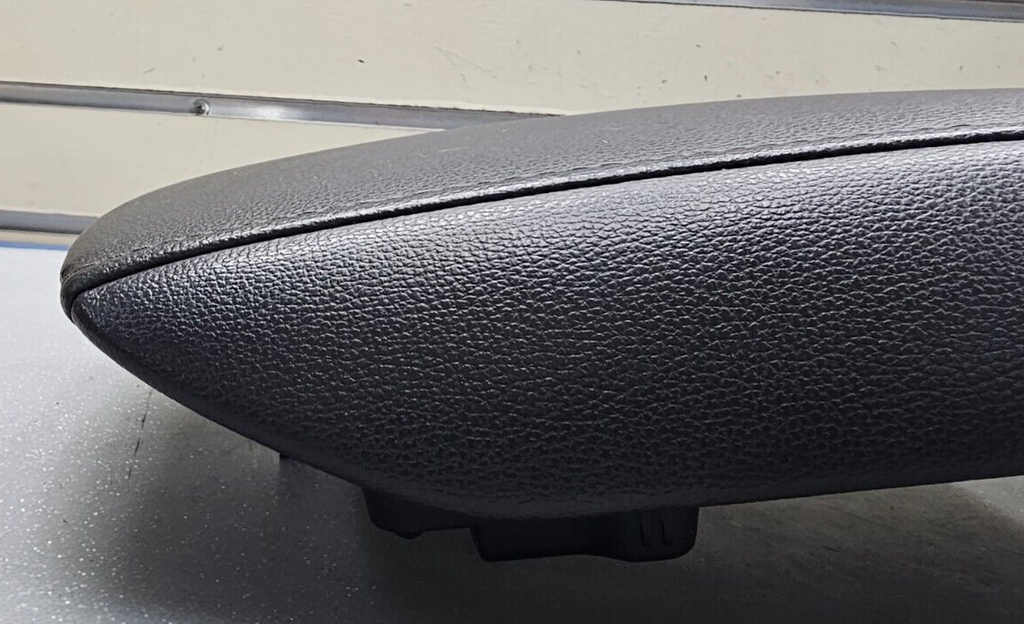 🔥13-16 Ford Fusion Front Center Console Lid Armrest Leather Cover Top Pad Black