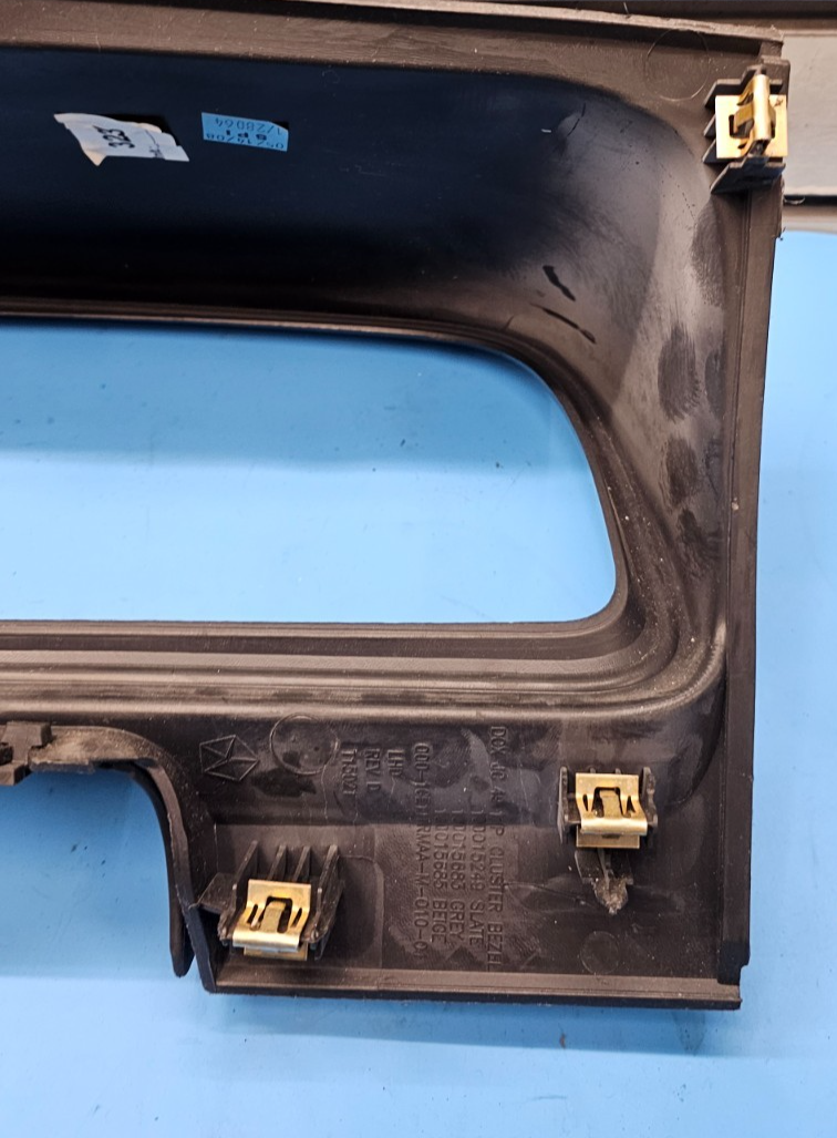 🔥09-10 Journey Dash Speedometer Instrument Cluster Trim Panel Bezel Cover Black
