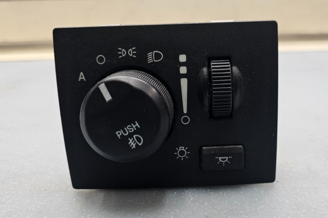 🔥08-10 Grand Caravan Town Country Headlight Headlamp dimmer switch black OEM