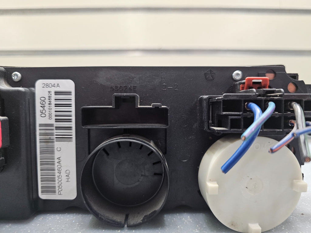 04-08 Chrysler Pacifica Dash A/C Heater Climate Temperature Control Conditioning