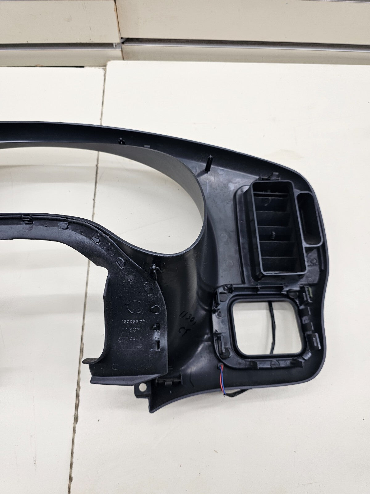 🔥96-02 Express GMC Savana Dash Instrument Cluster Speedometer Bezel Panel Black