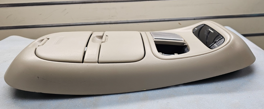 🔥99-04 Dodge Dakota Durango Sunroof Overhead Console DOME Map Light Storage TAN