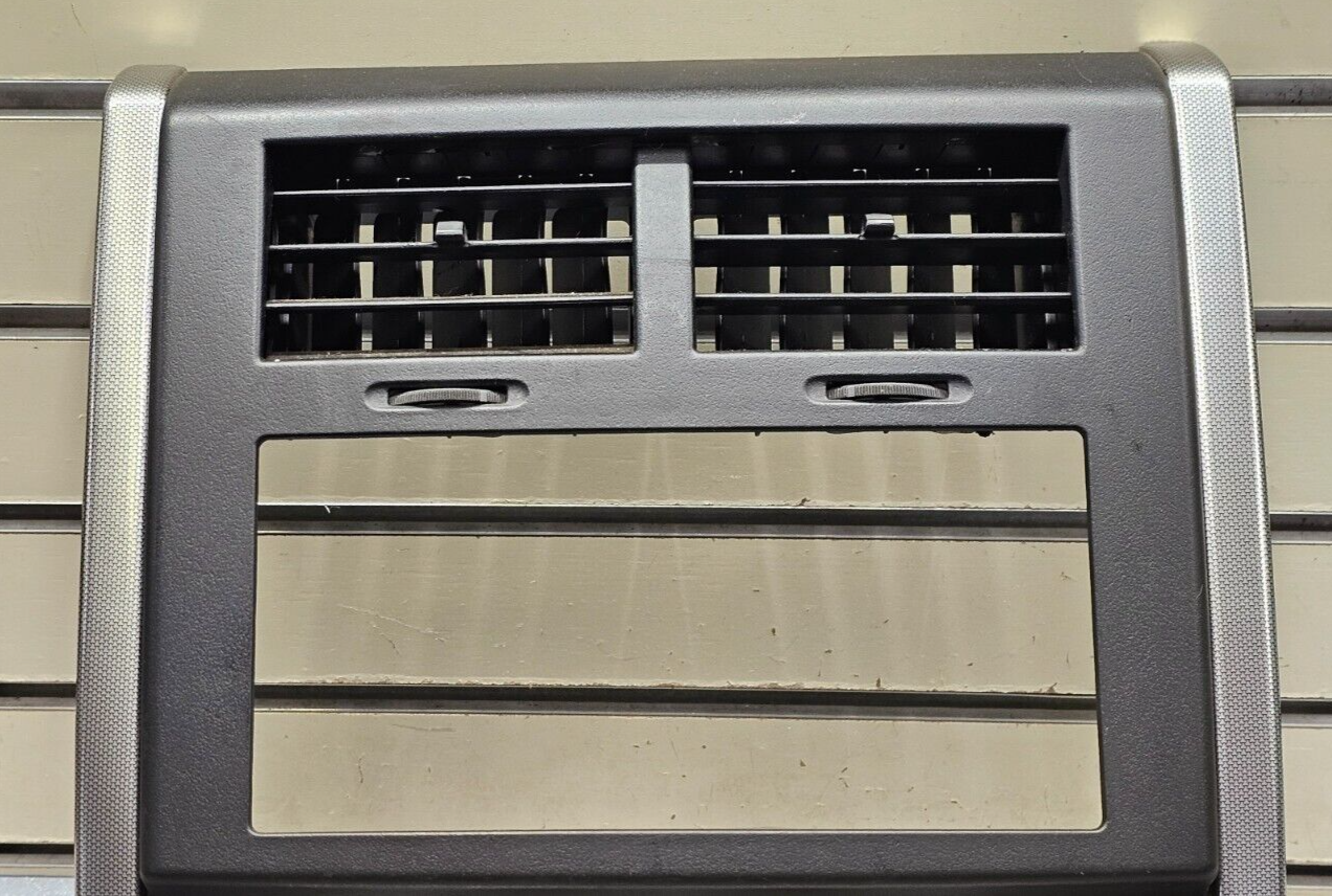 🔥08-12 Liberty Center Dash Radio Stereo Climate Trim Panel Bezel Black/Silver