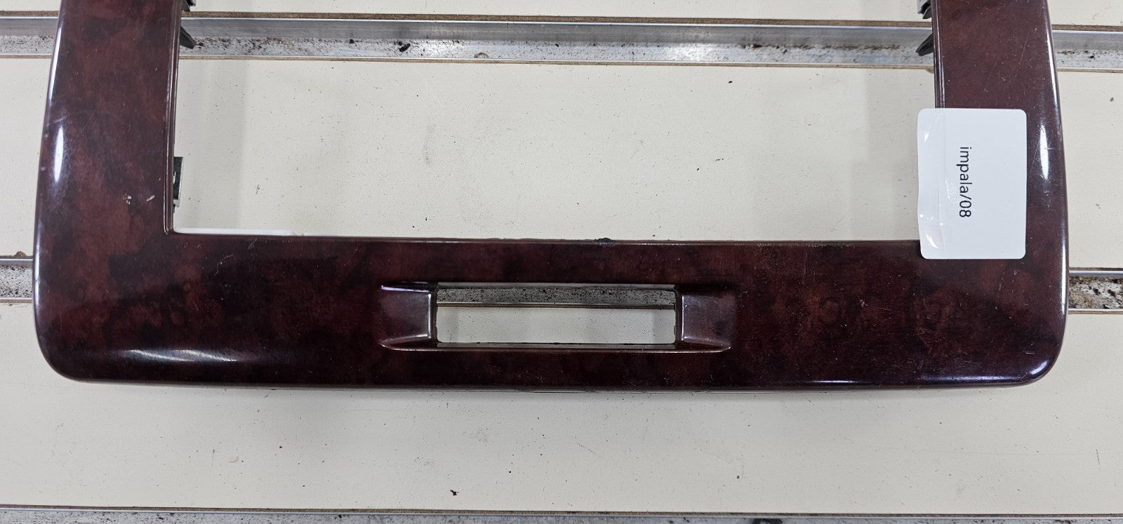 🔥06-13 Impala Center Dash AM FM Radio Stereo Display Trim Panel Bezel Wood